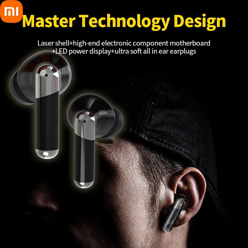 Xiaomi E3B TWS Bluetooth 5.3 Earphones Active Noise Cancelling Wireless Headphones In-Ear ANC+ENC Earbuds Built-in Microphone