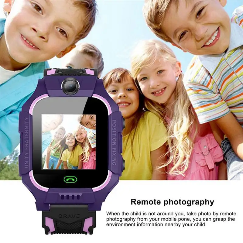 2023 New Smart Kids Watch LBS Tracker Call Message Card Sim Waterproof Smartwatch For Kids S0S Photo Remote ForAndroid IOS