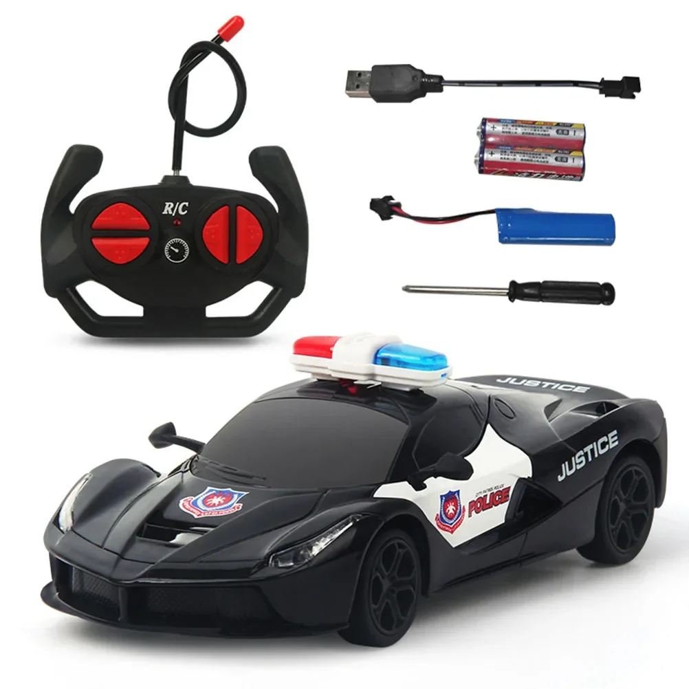 Toys Children Small Car High-speed Drifting Sports Car Police Car Remote Control Lafayette