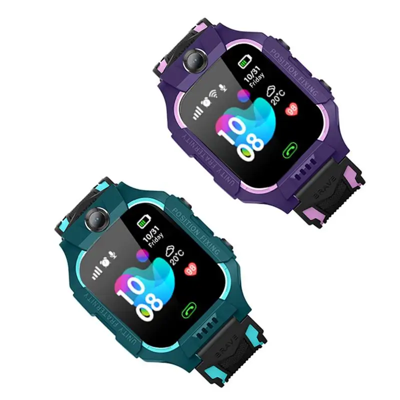 2023 New Smart Kids Watch LBS Tracker Call Message Card Sim Waterproof Smartwatch For Kids S0S Photo Remote ForAndroid IOS